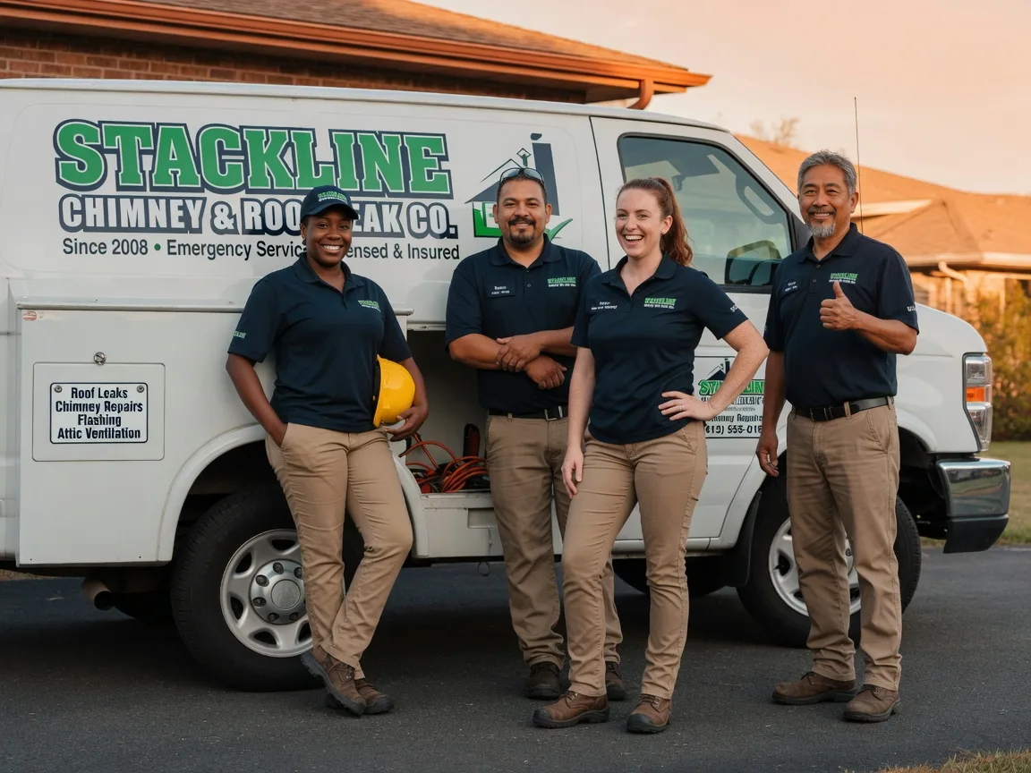 Chimney flashing repair company in Brownsville, OR